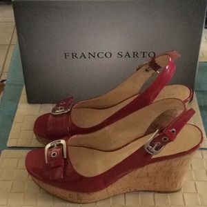 Franco Sarto platform wedges